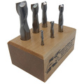 Kodiak Cutting Tools 2 Flute Regular Length Carbide End Mill Set, 6pc 1/8-1/2 56310042